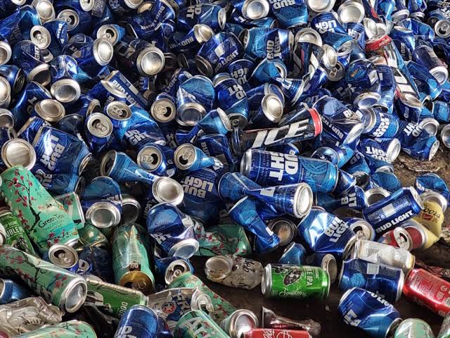 aluminum cans