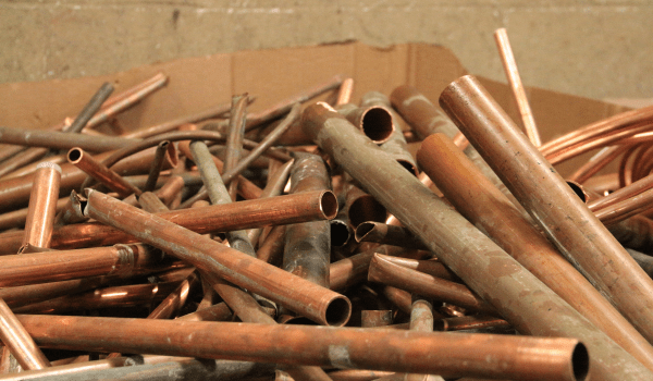 copper pipes