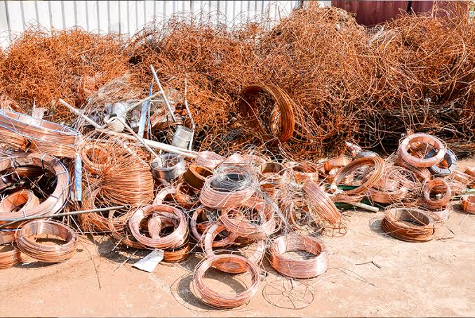 industrial copper scrap