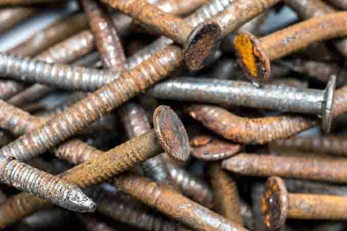 rusty iron